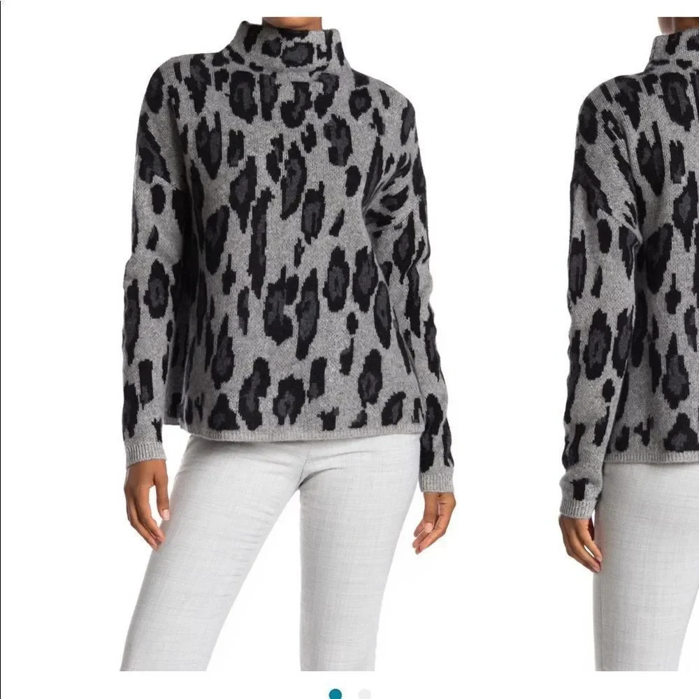 Catherine Malandrino animal print sweater​